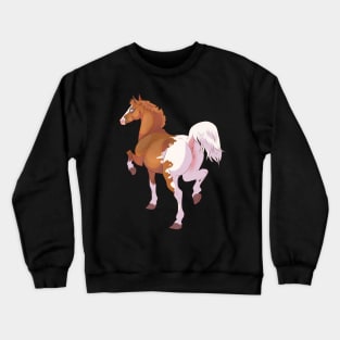 Trotting Horse Crewneck Sweatshirt
